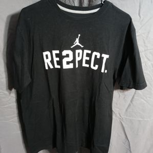 Jordan Re2pect sz L T-shirt